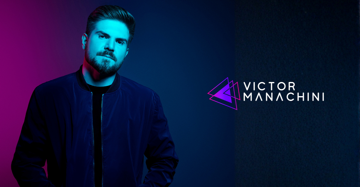 Victor Manachini palestrando sobre inteligência artificial, inovação e o futuro das profissões.